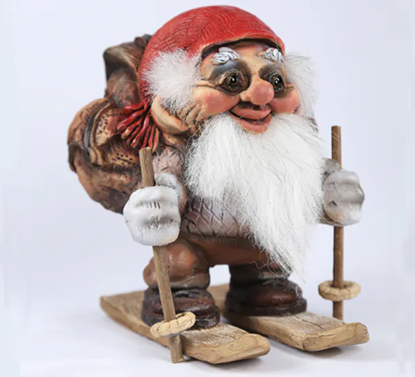 Main Image Ny Form santa skiing with backpack