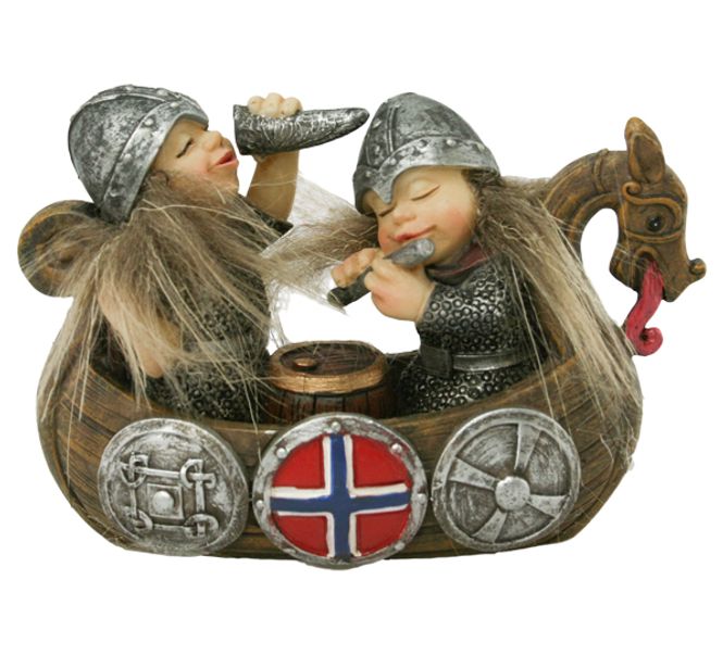 Main Image Happy viking kids and a ship