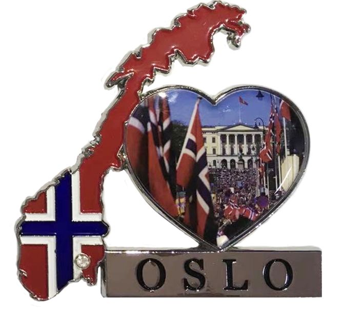 Hovedbilde Magnet, norgeskart Oslo