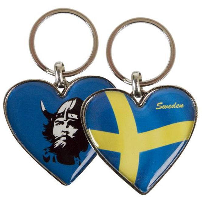 Main Image Nøkkelring hjerte Sweden