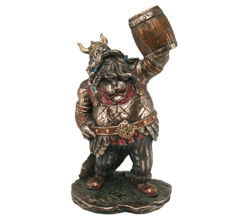 Viking som skåler