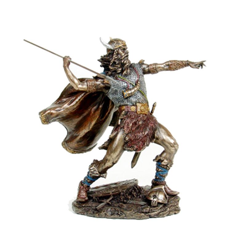 Viking warrior with spear