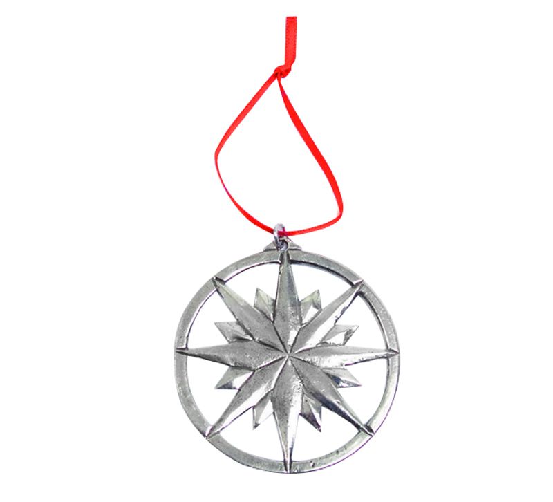 Ornament, Christmas star Tinn-Per