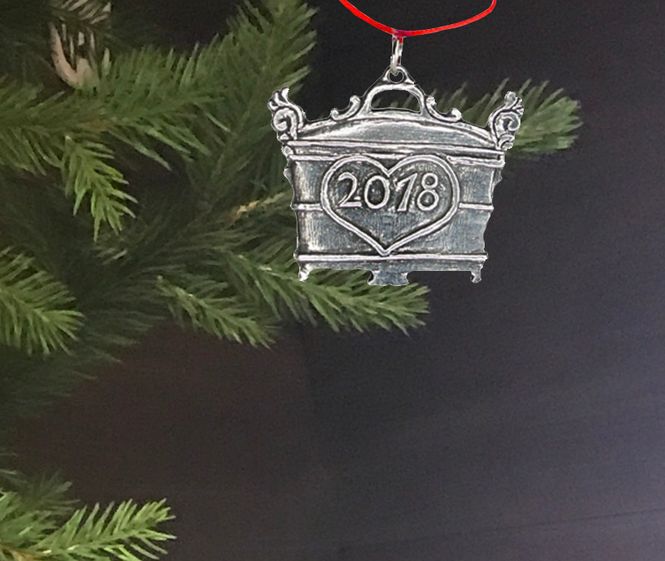 Main Image Pewter Ornament 2018 Tinn-Per