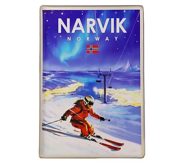 Main Image Magnet Narvik, retro