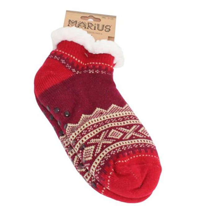 Main Image Snuggle socks ankle, MARIUS® pattern, deep ...