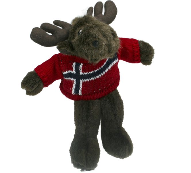 Main Image Elg med flaggenser, liten,