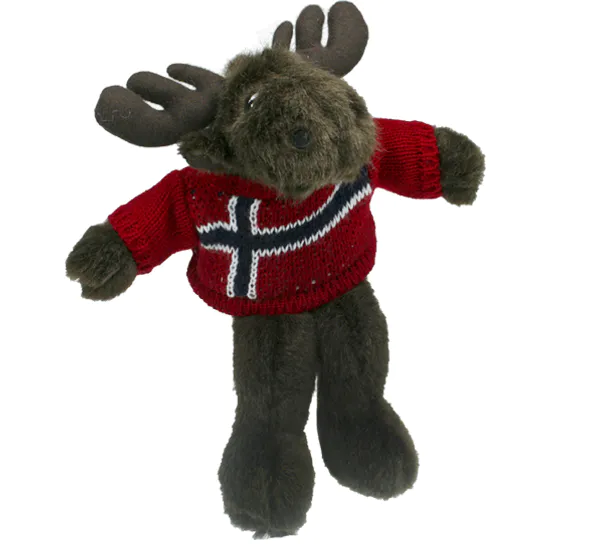 Main Image Elg med flaggenser, liten,