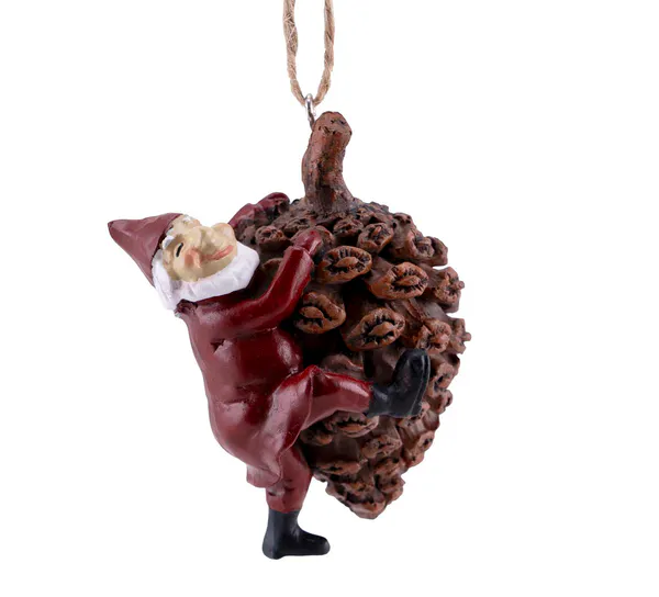 Main Image Small hanging santas set of 8 pcs.