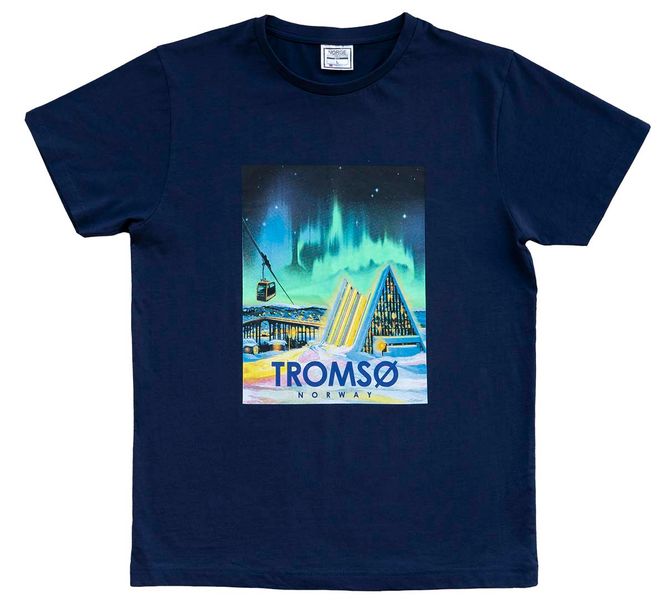Main Image T-shirt, Tromsø, retro