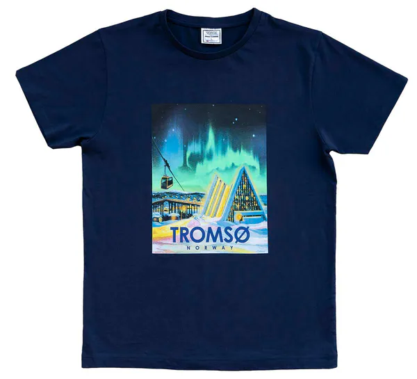 Hovedbilde T-skjorte, Tromsø, retro