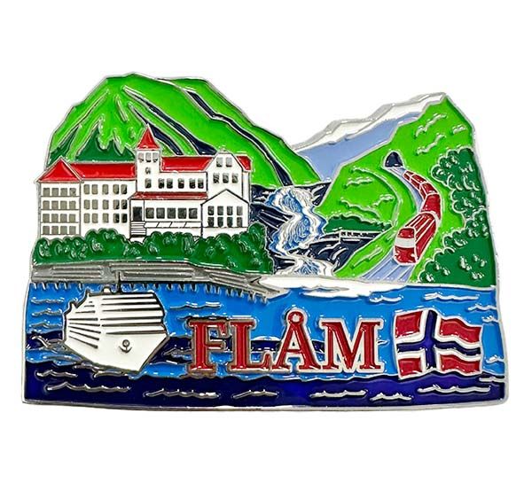 Main Image Magnet i metall, Flåm