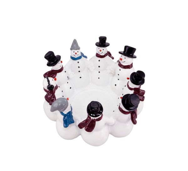Hovedbilde Snømenn i ring, 10 cm, Harvesttime