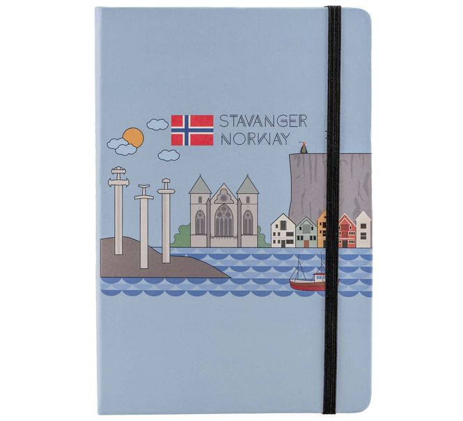 Hovedbilde Notatbok A5, Stavanger