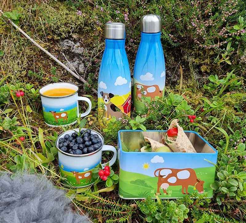Vacuum flask for children, dog