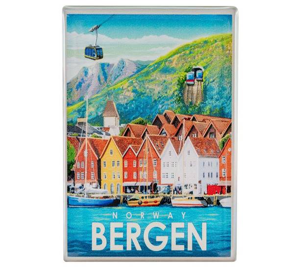 Main Image Magnet, Bergen, retro