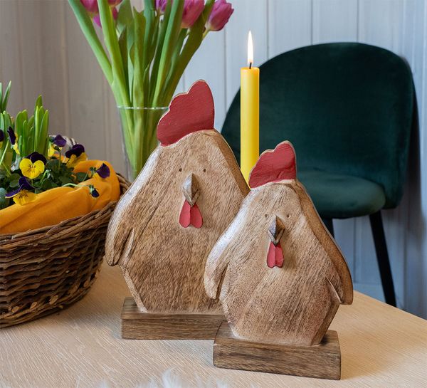 Hovedbilde Antikk høne, liten, F-design