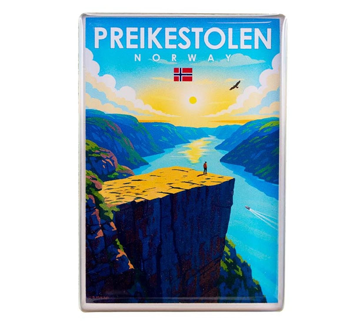 Magnet, Preikestolen, retro