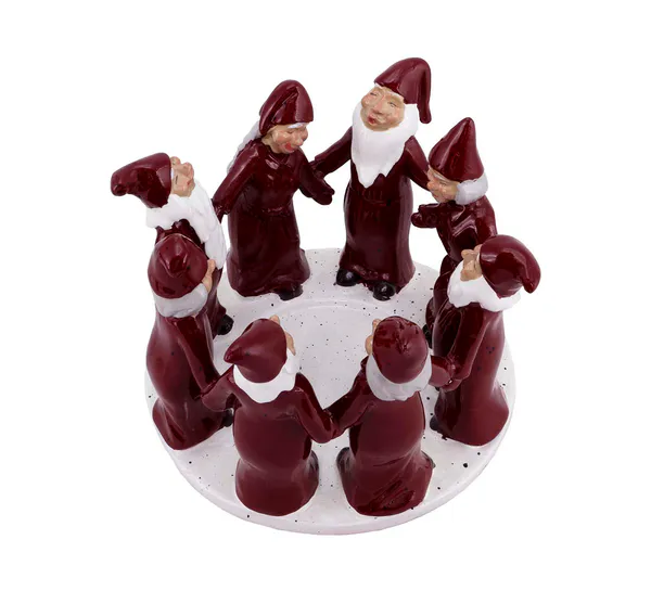 Main Image Dancing santas, red, 13,5 cm, Harvesttime