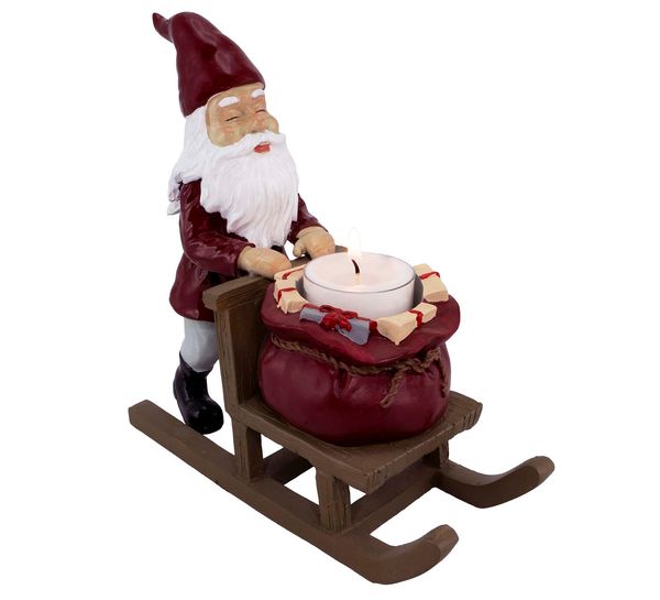 Main Image Santa on a kick-sleigh, Harvesttime