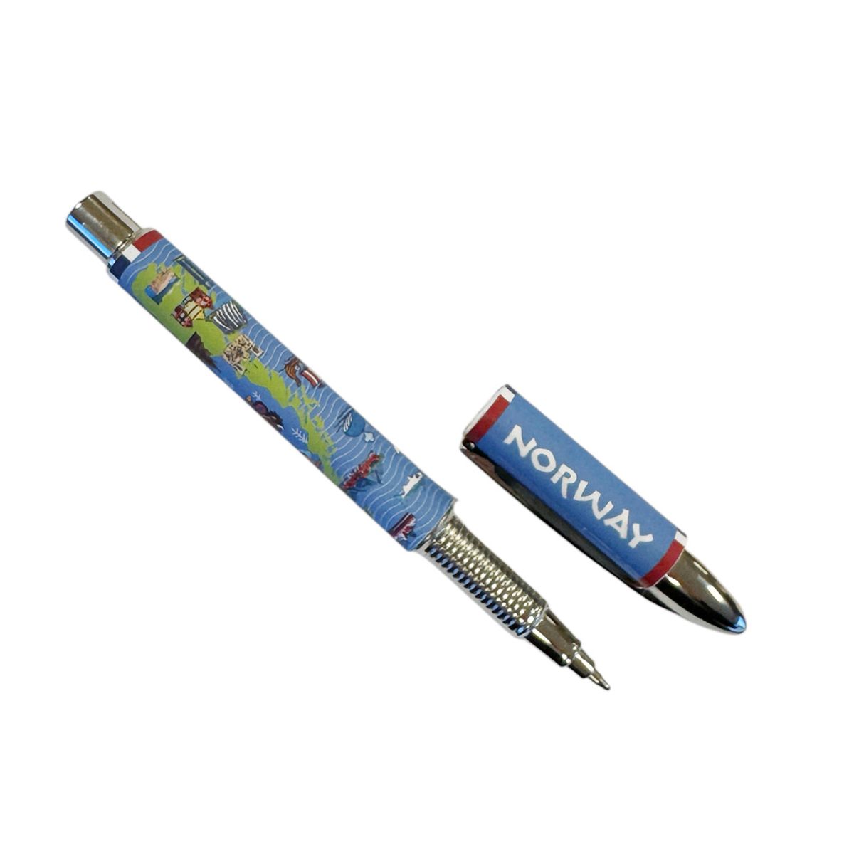 Pen with Norway map