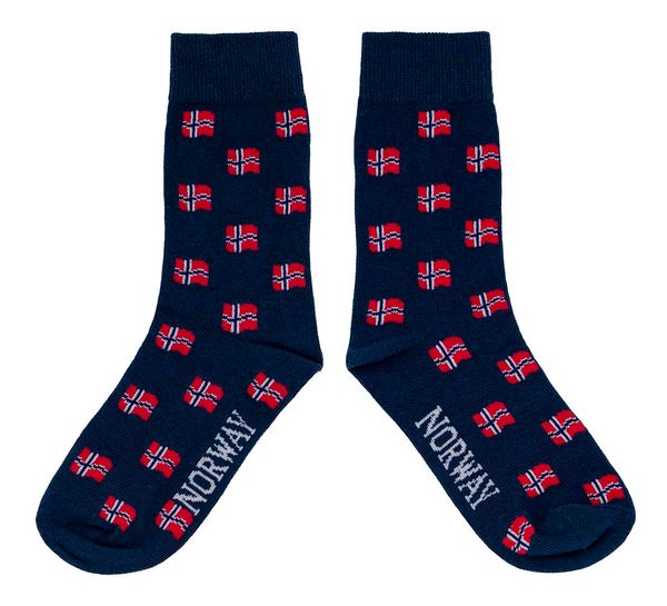 Main Image Socks, Norwegian flags