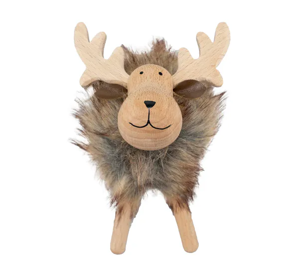 Main Image Reindeer made of wood, large