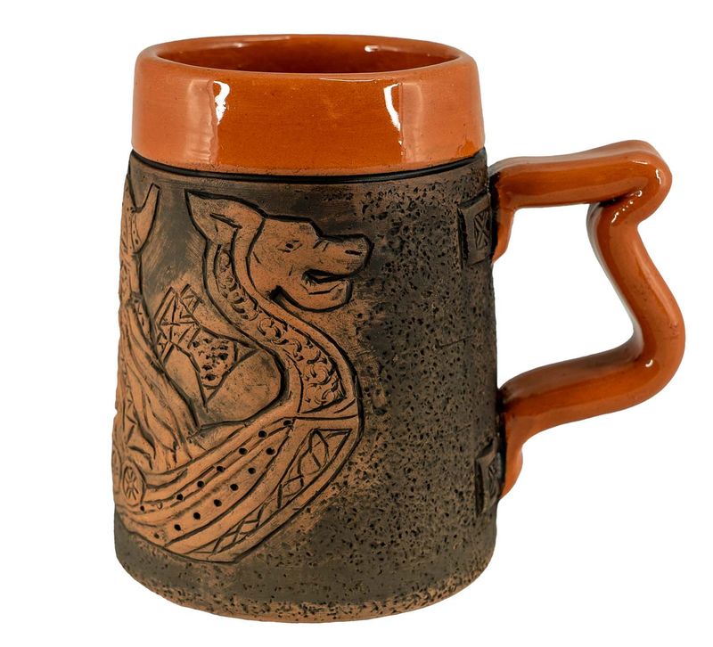 Krus, håndlaget keramikk, Viking, 'The Pottery'
