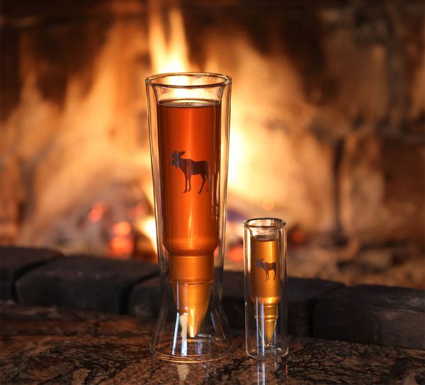 Main Image Silver Moose Glass, set of two 