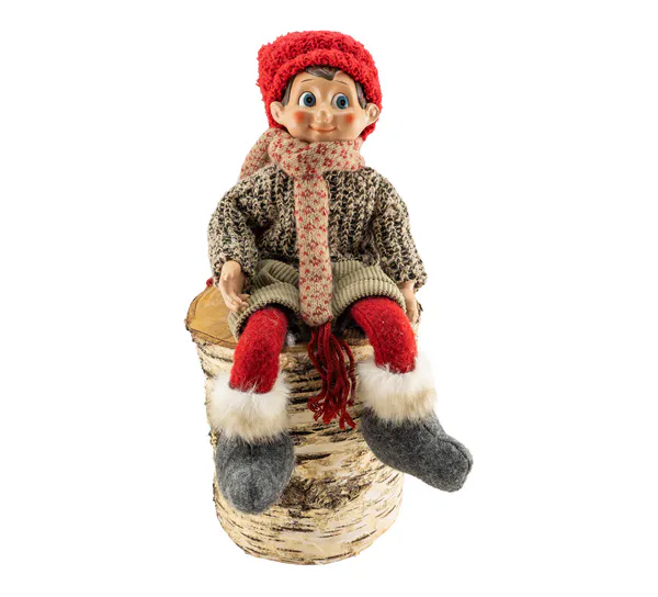 Main Image Santa Boy, sitting