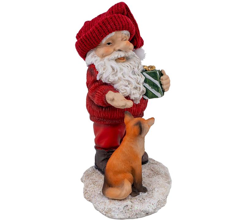 Santa and fox