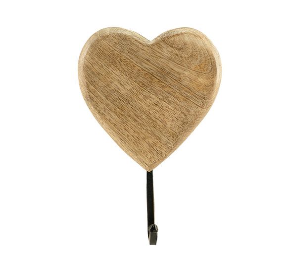 Main Image Antique hook, heart, F-design