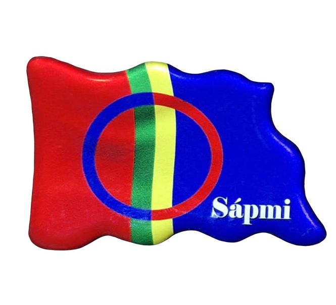 Main Image Magnet, Sami flag / Sápmi