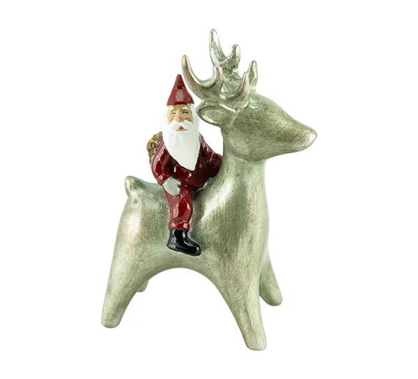 Main Image Santa on reindeer, Harvesttime