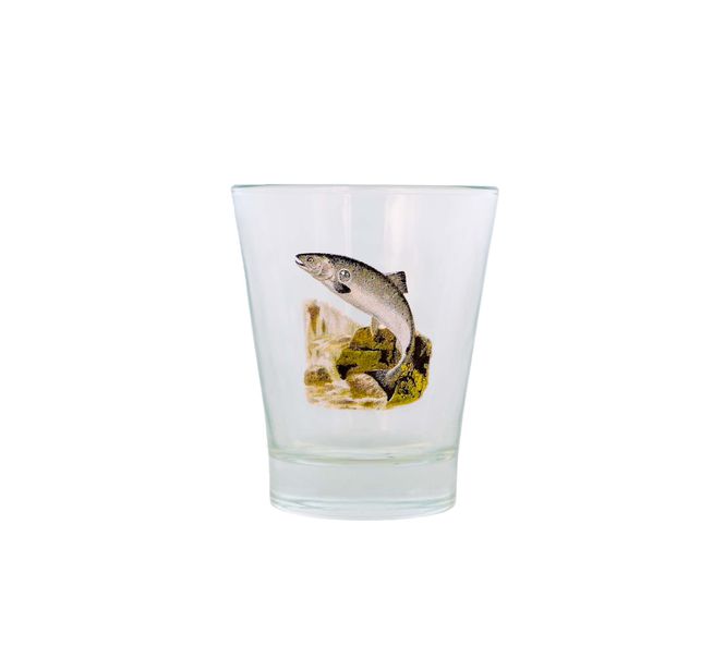 Main Image Shotglass, salmon