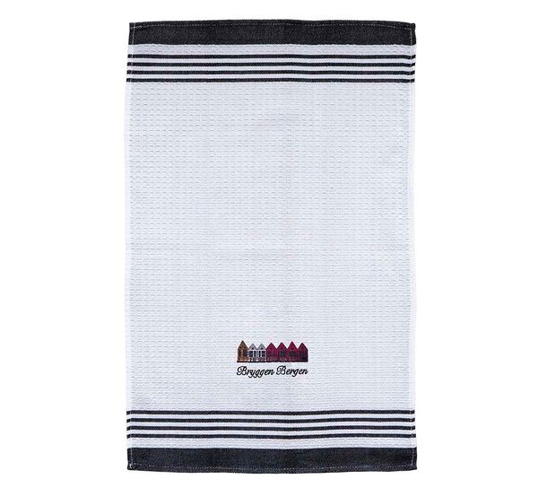 Main Image Tea towel, Bryggen Bergen