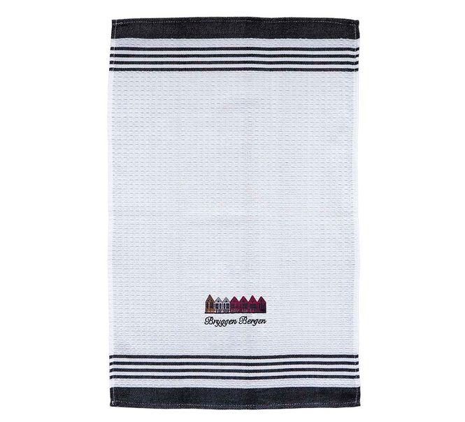 Main Image Tea towel, Bryggen Bergen
