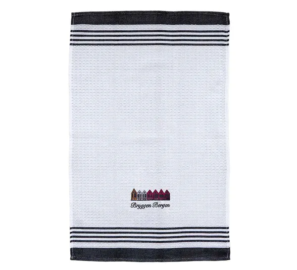 Main Image Tea towel, Bryggen Bergen