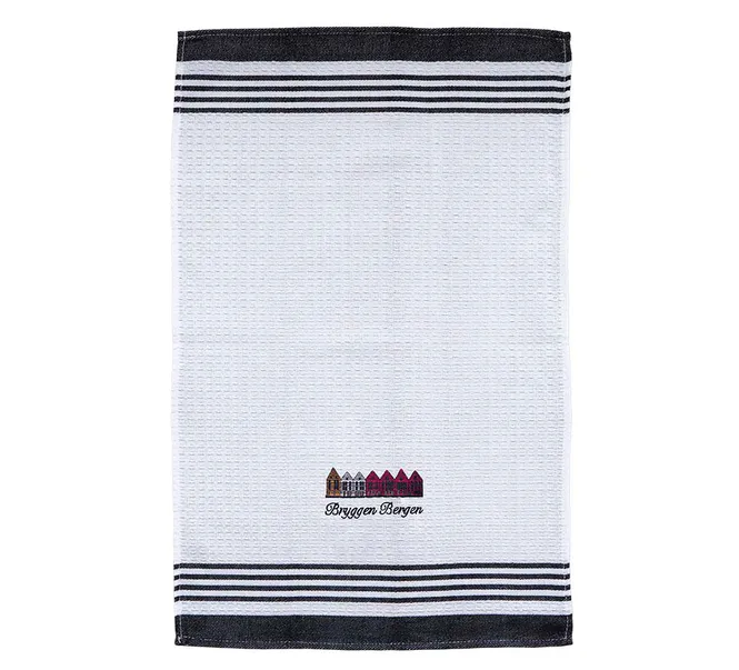 Main Image Tea towel, Bryggen Bergen
