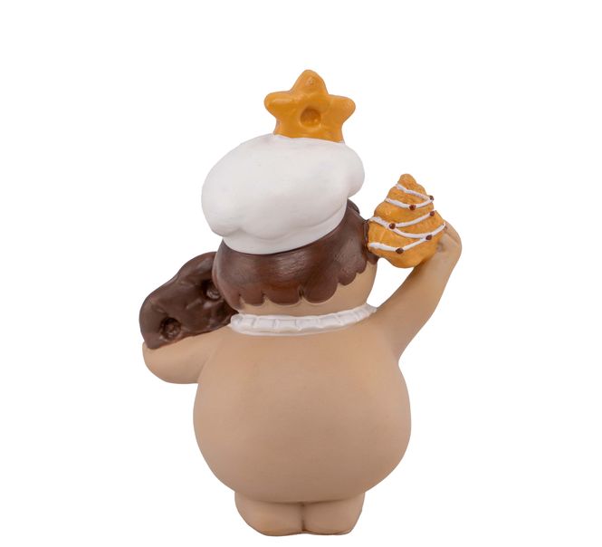 Hovedbilde Pepperkakefigur med kringle, liten