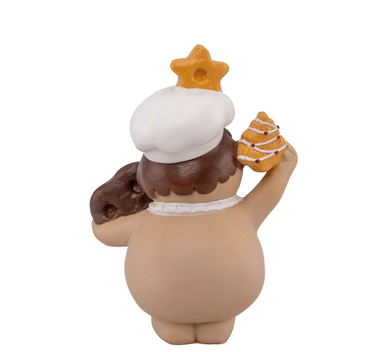 Pepperkakefigur med kringle, liten