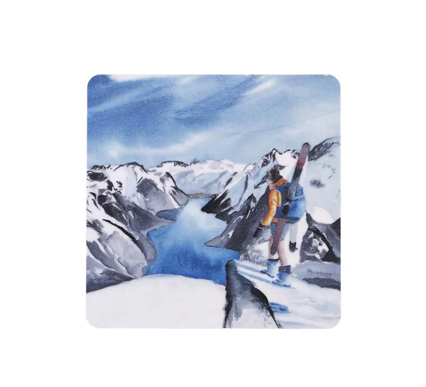 Hovedbilde Glassbrikke i bjørkelaminat, Utover, Fjellet ...