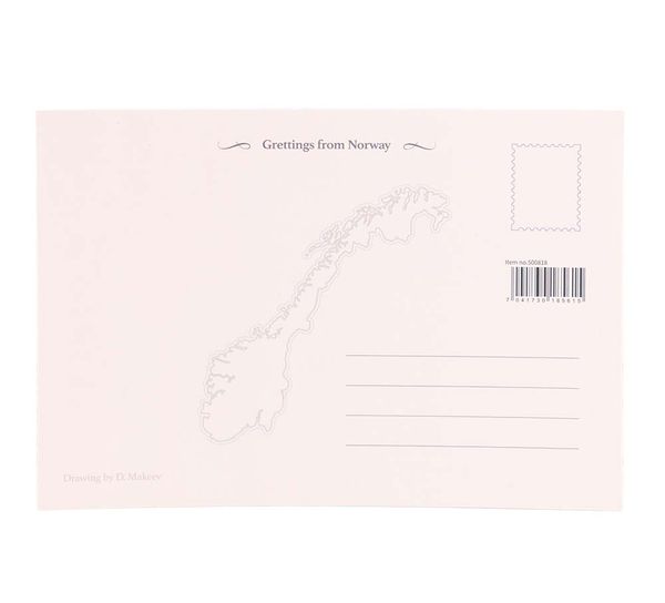 Hovedbilde Postkort, Oslo, retro