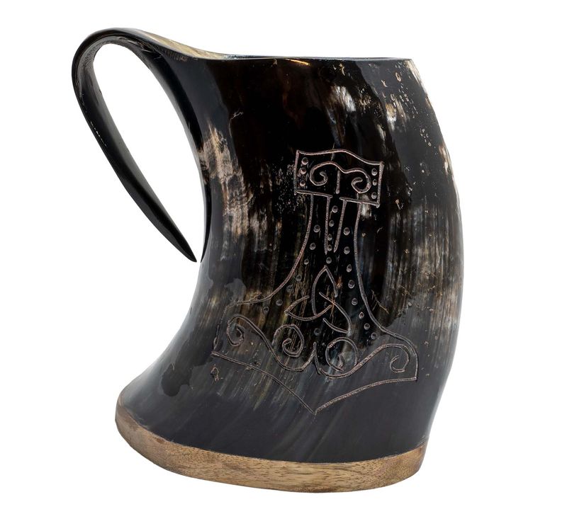 Vikingkrus av horn, Thors hammer
