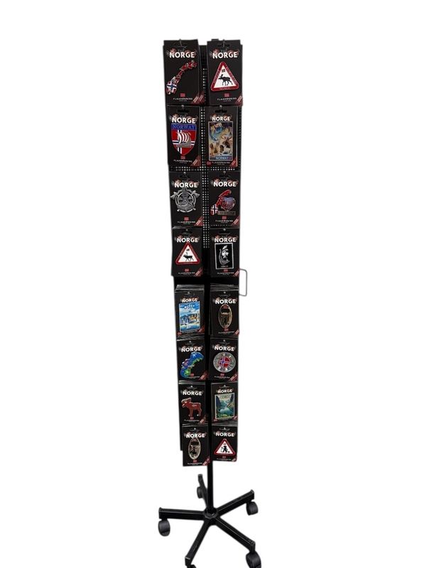 Floor stand with perforated plate 21x130