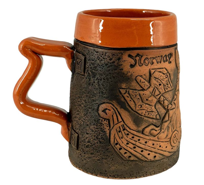 Krus, håndlaget keramikk, Viking, 'The Pottery'