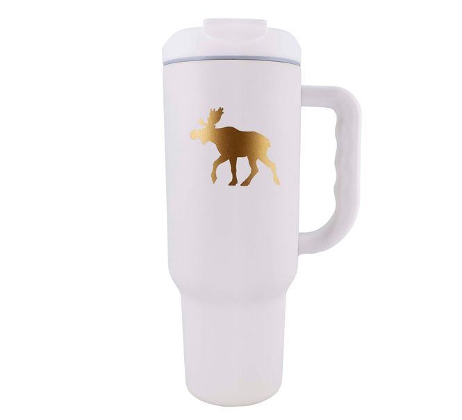 Hovedbilde Tumbler, Elg, hvit