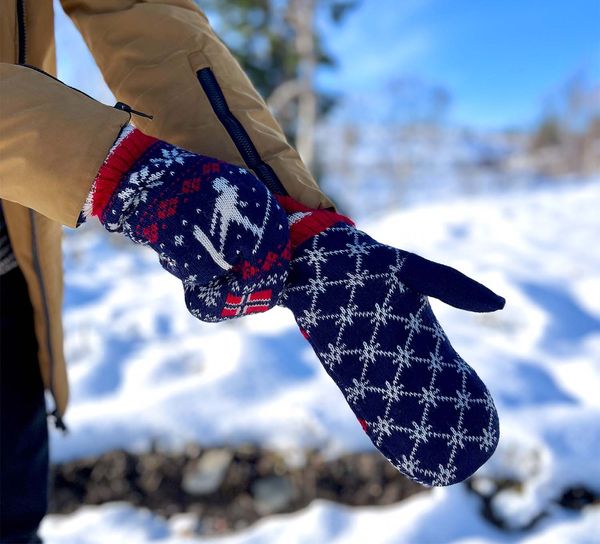Main Image Woolly mittens, Ski sports