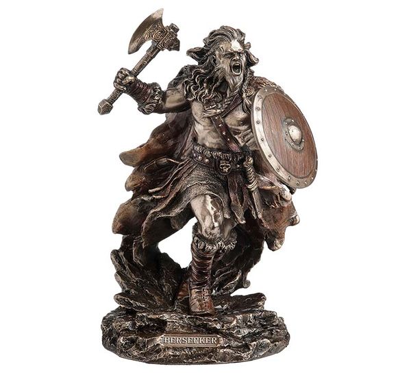 Hovedbilde Viking Berserker, bronsefarget